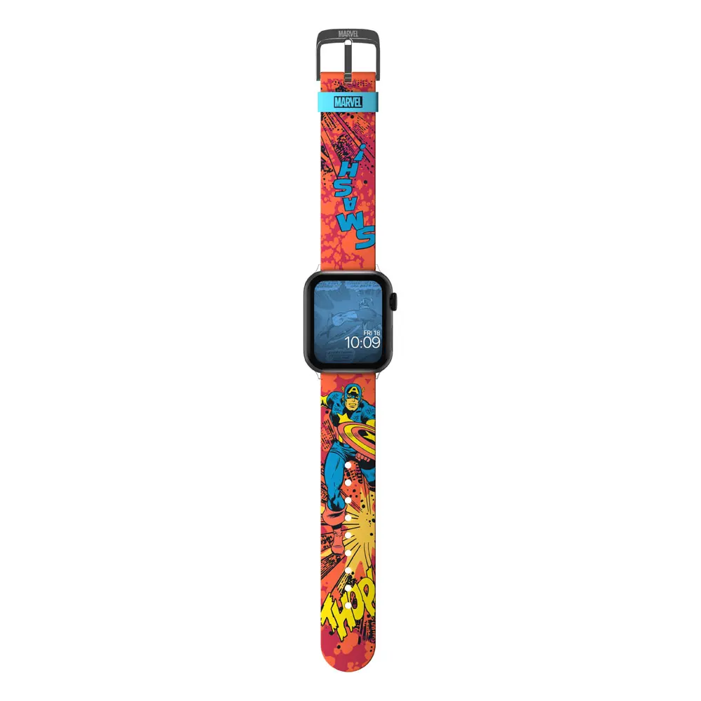 Marvel Smartwatch-Armband Captain America Blacklight Produktfoto