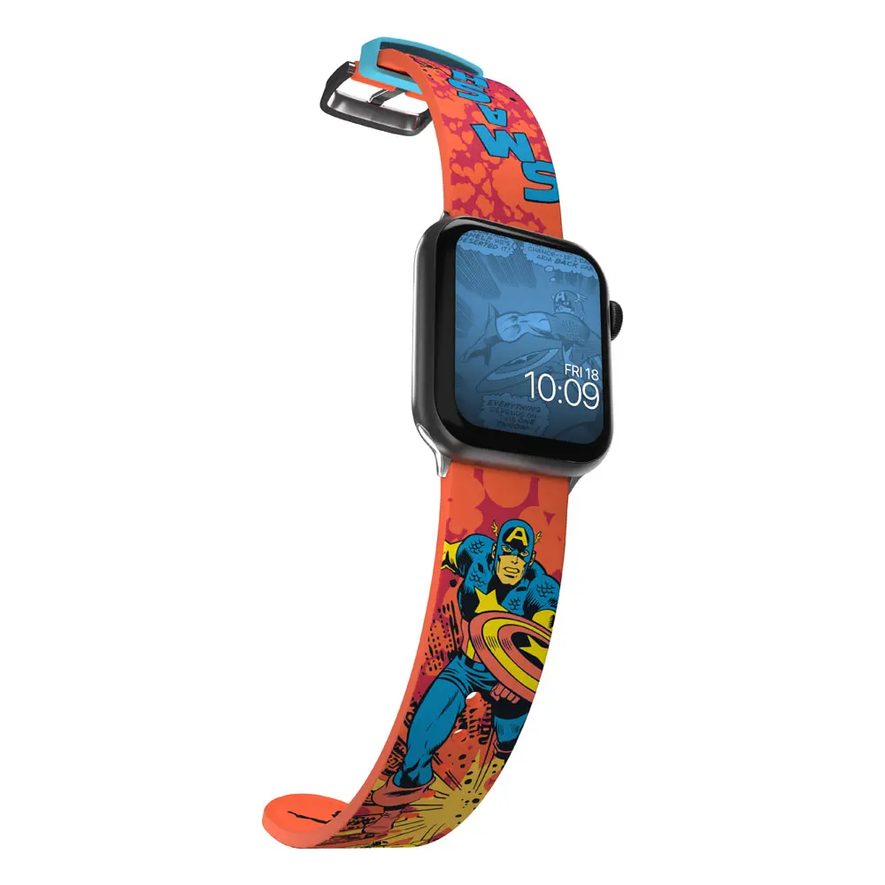 Marvel Smartwatch-Armband Captain America Blacklight Produktfoto