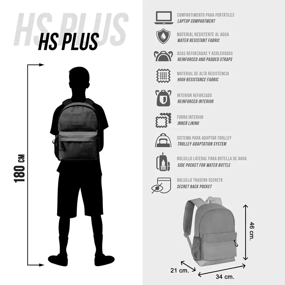 Marvel Captain America Plus Brave Anpassungsfähig Rucksack 43cm Produktfoto