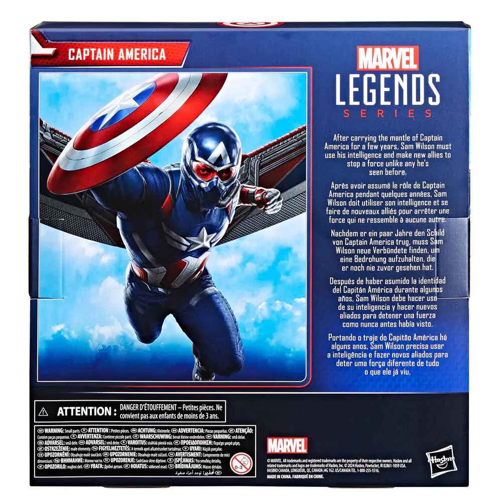 Marvel Captain America Brave New World Captain America Figur 15cm Produktfoto