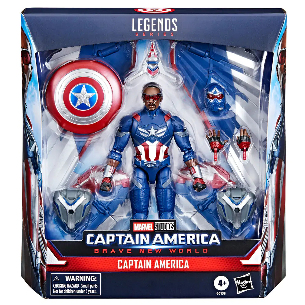 Marvel Captain America Brave New World Captain America Figur 15cm Produktfoto