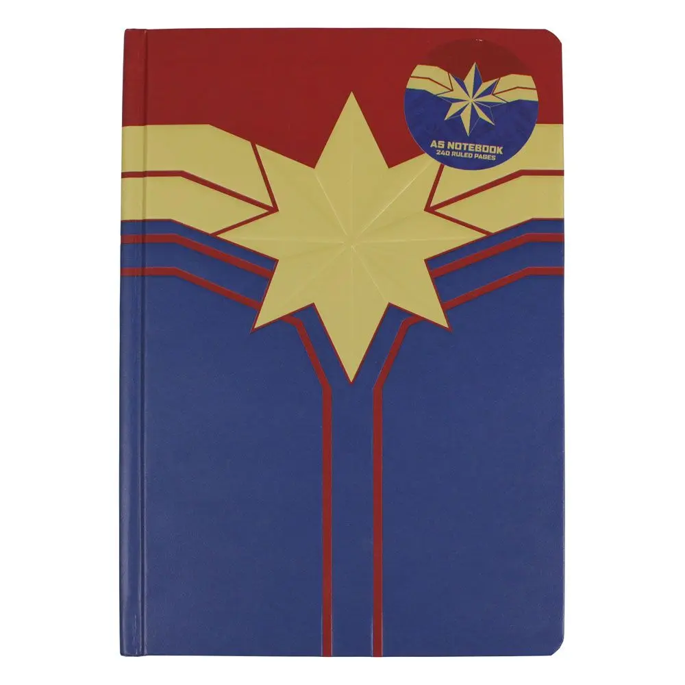 Marvel Notizbuch A5 Captain Marvel Produktfoto