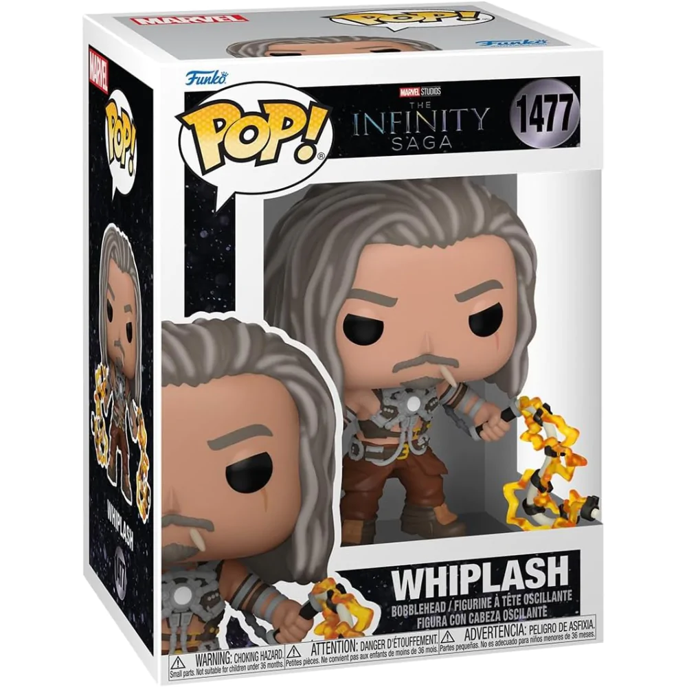 Marvel Cinematic Universe Arc Funko POP! Marvel Movies Vinyl Figur IM2 Whiplash 9 cm Produktfoto