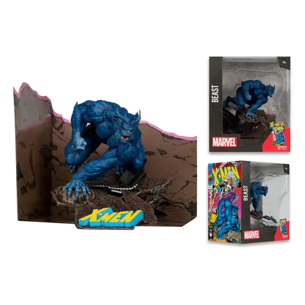 Marvel Collection PVC-Statue 1/10 Beast (X-Men #1) 12 cm Produktfoto