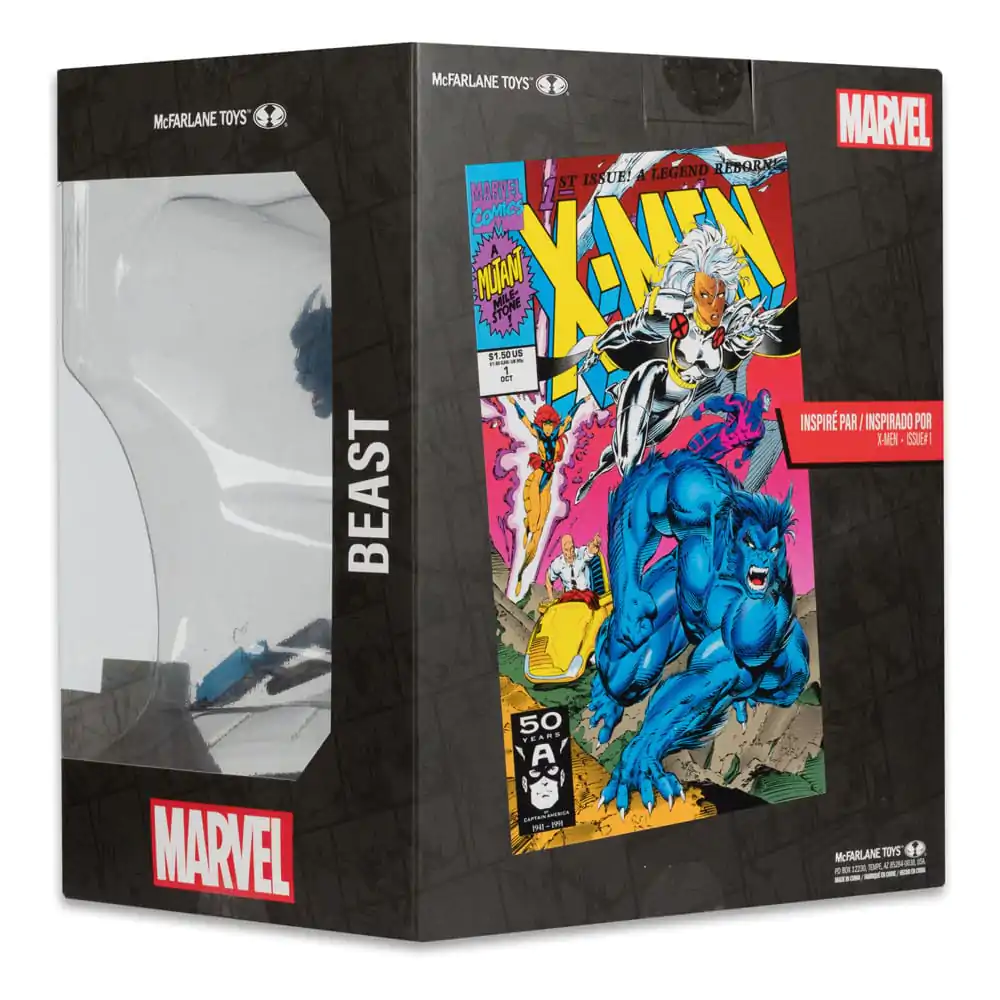 Marvel Collection PVC-Statue 1/10 Beast (X-Men #1) 12 cm Produktfoto