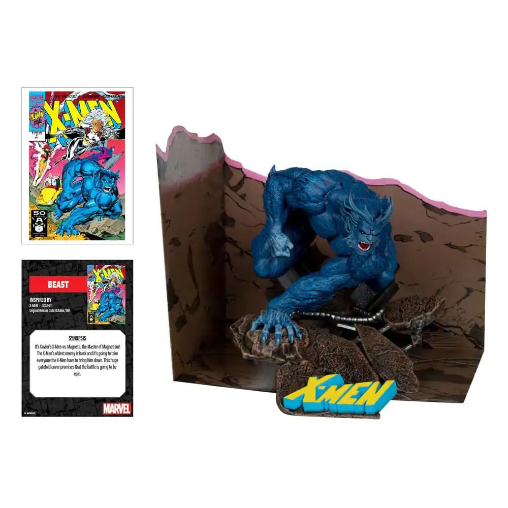 Marvel Collection PVC-Statue 1/10 Beast (X-Men #1) 12 cm Produktfoto