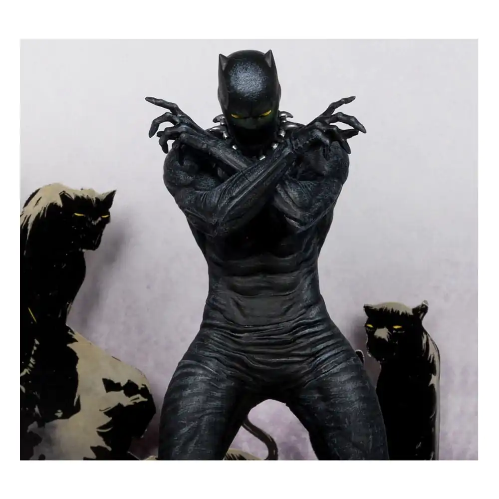 Marvel Collection PVC-Statue 1/10 Black Panther (Marvel Knights #4) 17 cm Produktfoto
