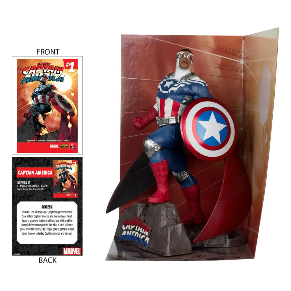 Marvel Collection PVC Statue 1/10 Captain America (All-New Captain America #1) 17 cm Produktfoto