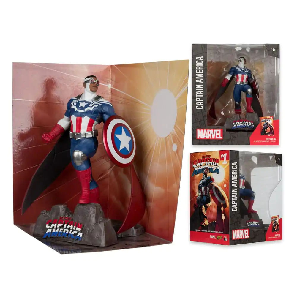 Marvel Collection PVC Statue 1/10 Captain America (All-New Captain America #1) 17 cm Produktfoto