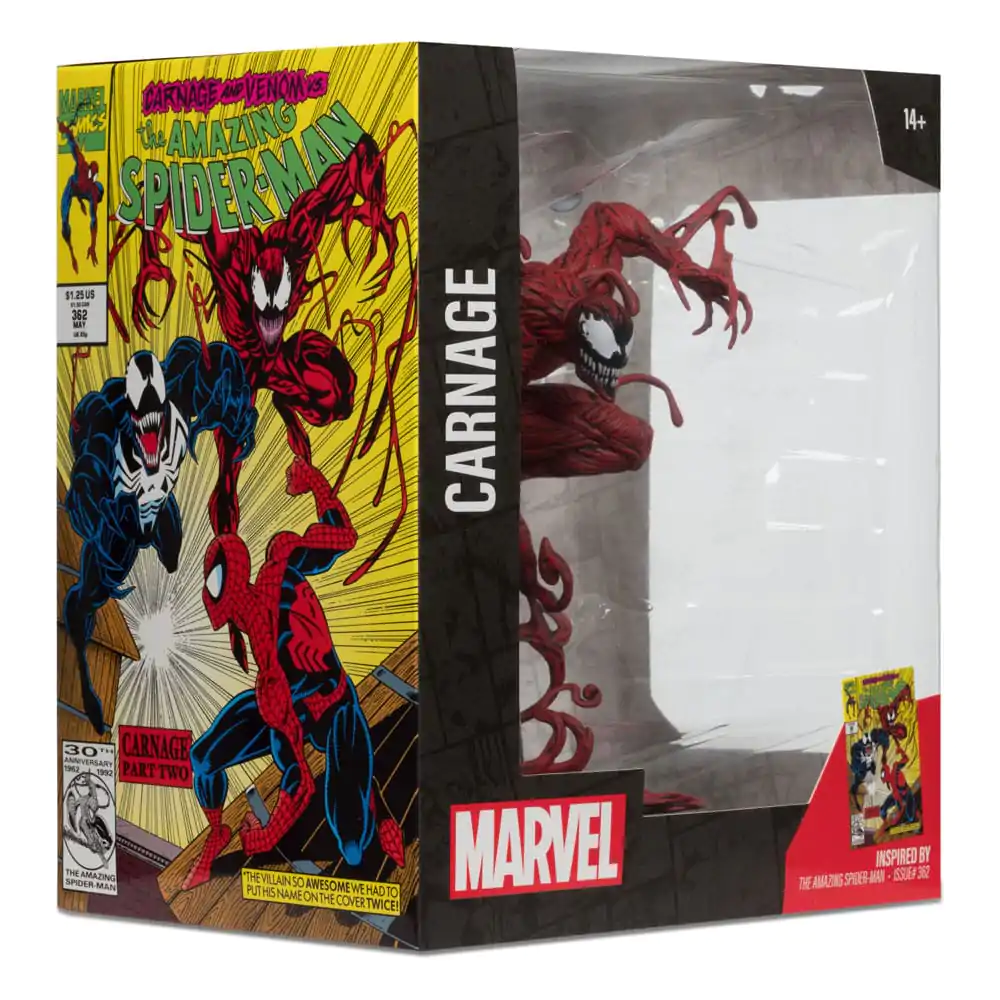 Marvel Collection PVC Statue 1/10 Carnage (The Amazing Spider-Man #362) 18 cm Produktfoto