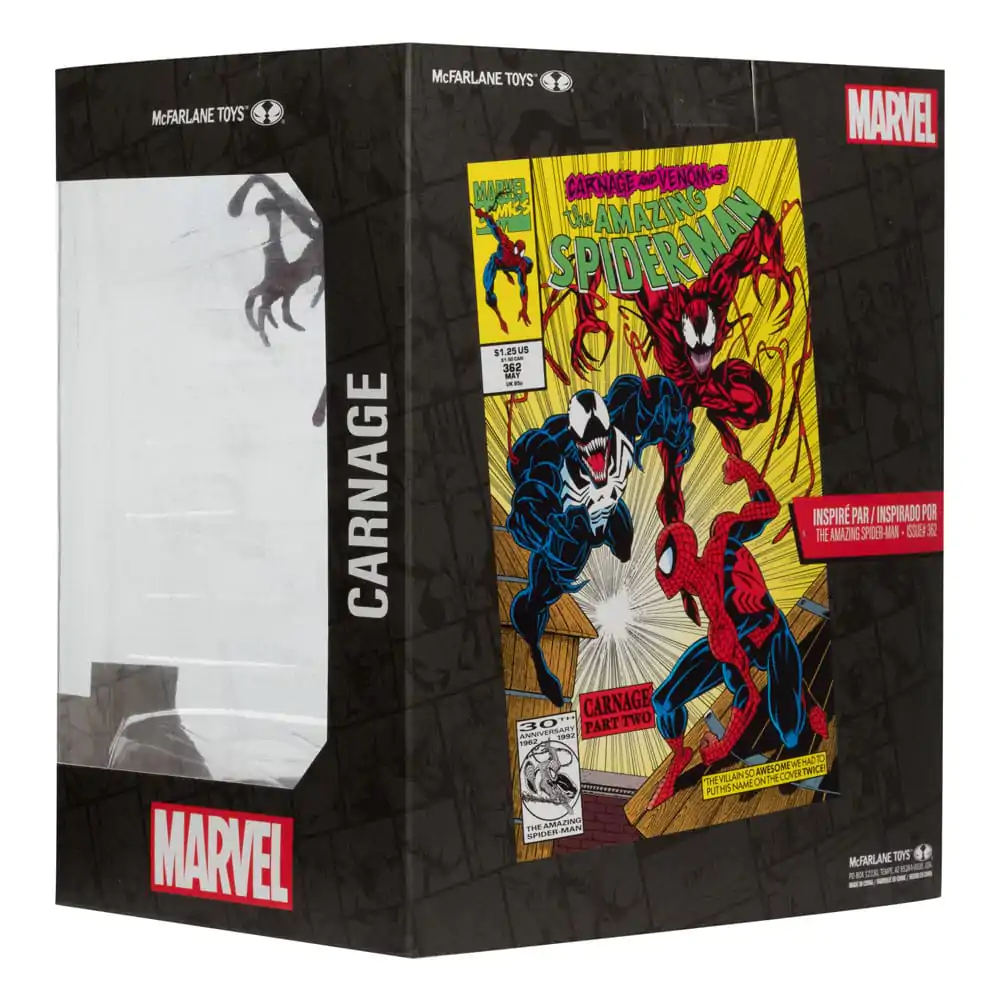 Marvel Collection PVC Statue 1/10 Carnage (The Amazing Spider-Man #362) 18 cm Produktfoto