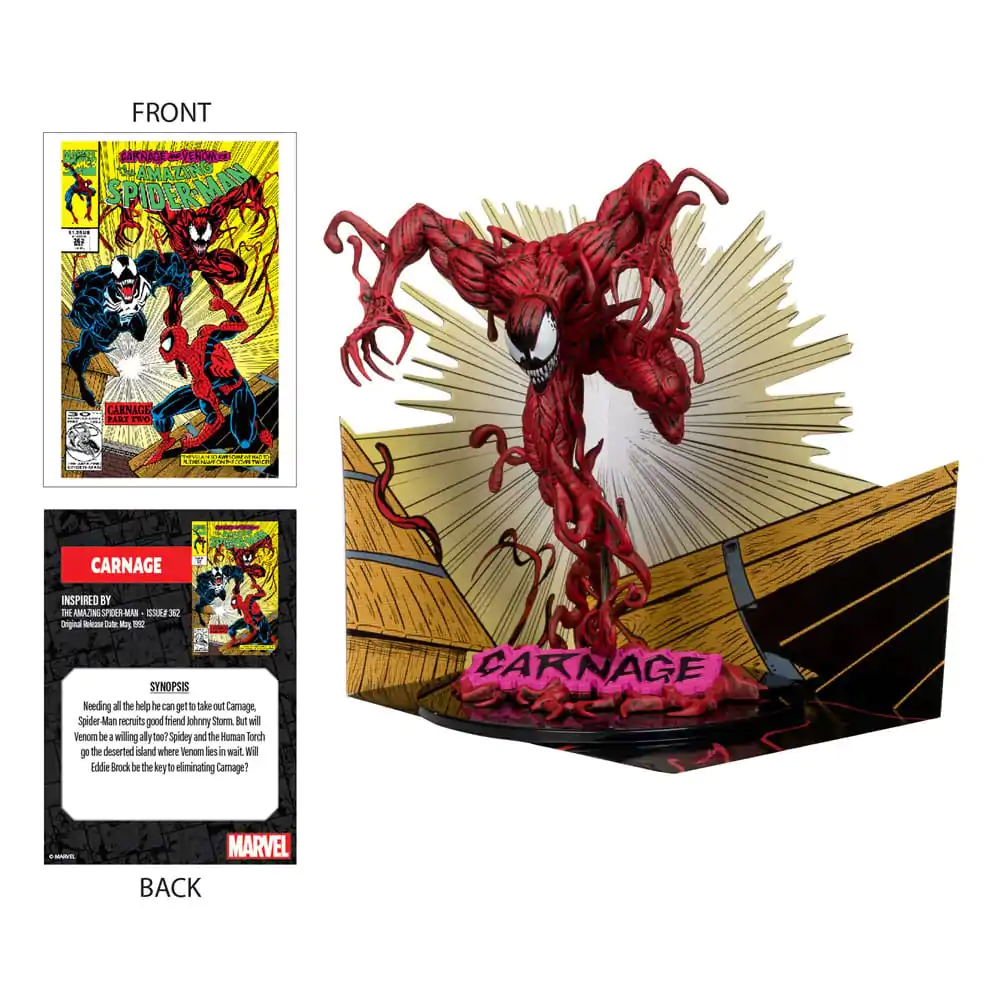 Marvel Collection PVC Statue 1/10 Carnage (The Amazing Spider-Man #362) 18 cm Produktfoto