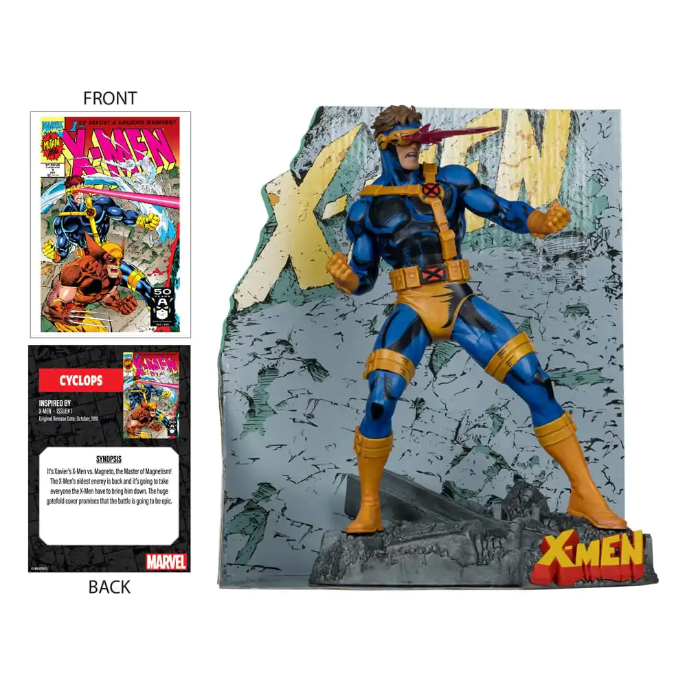 Marvel Collection PVC Statue 1/10 Cyclops (X-Men #1) 17 cm Produktfoto