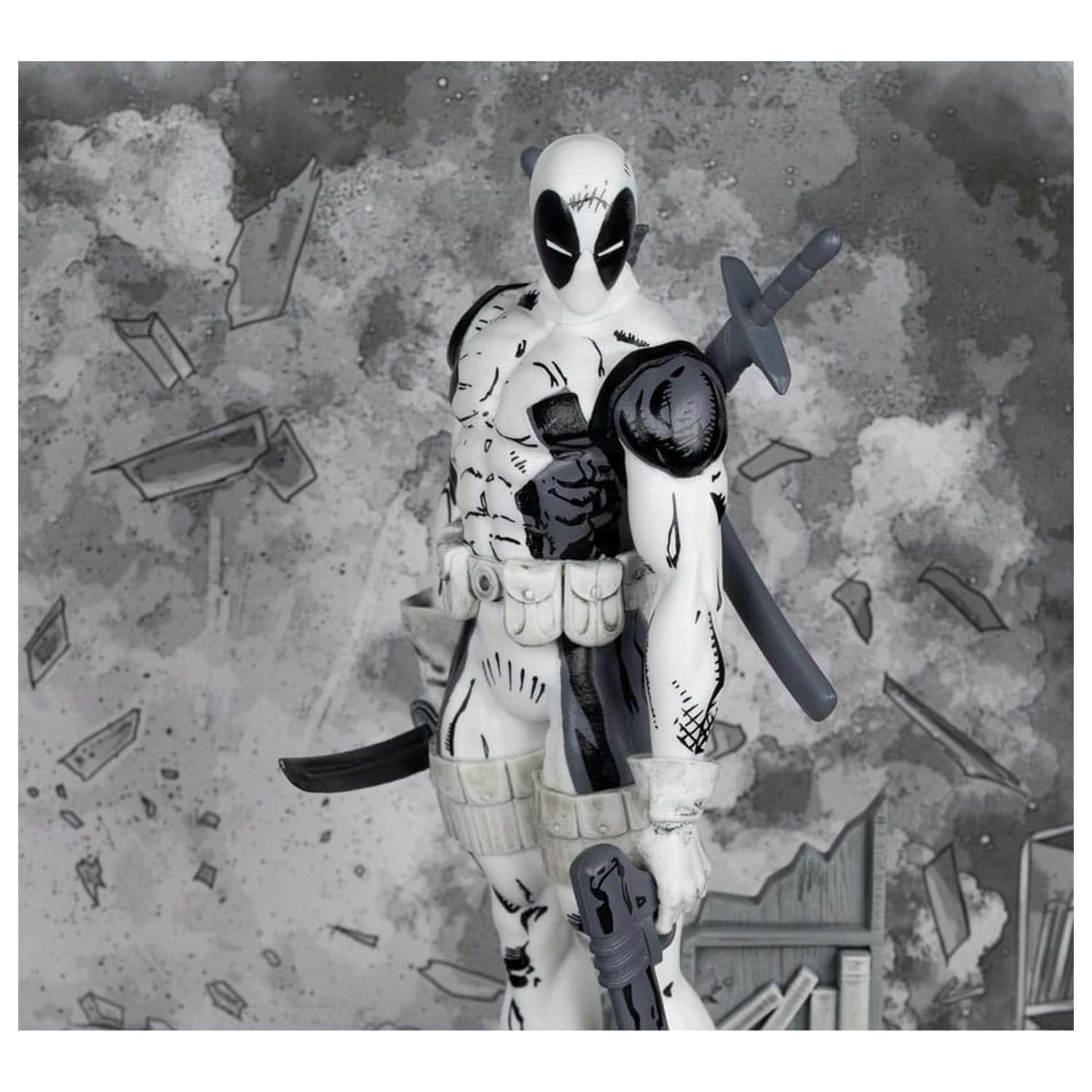 Marvel Collection PVC Statue 1/10 Deadpool (The New Mutants #98) (Line Art) (Gold Label) 17 cm Produktfoto