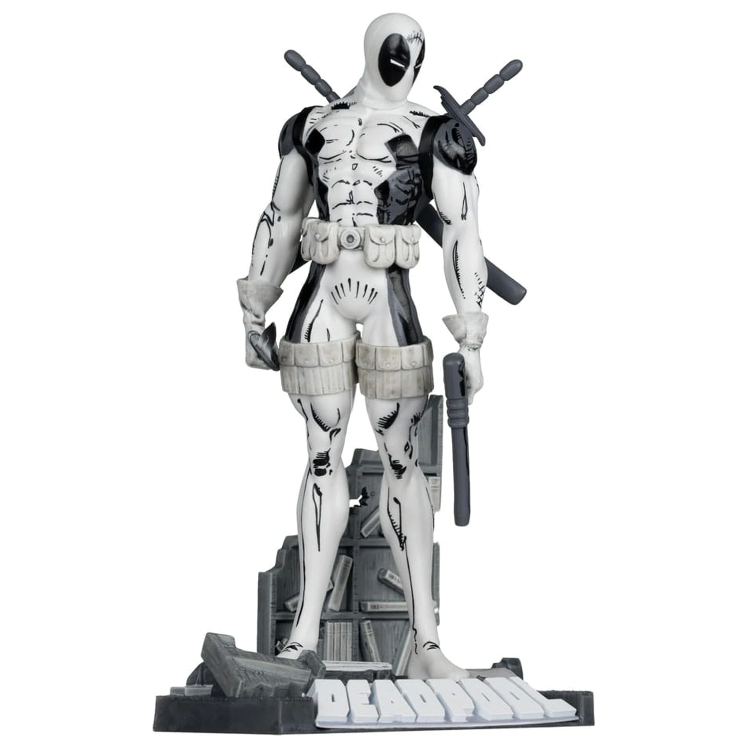 Marvel Collection PVC Statue 1/10 Deadpool (The New Mutants #98) (Line Art) (Gold Label) 17 cm Produktfoto