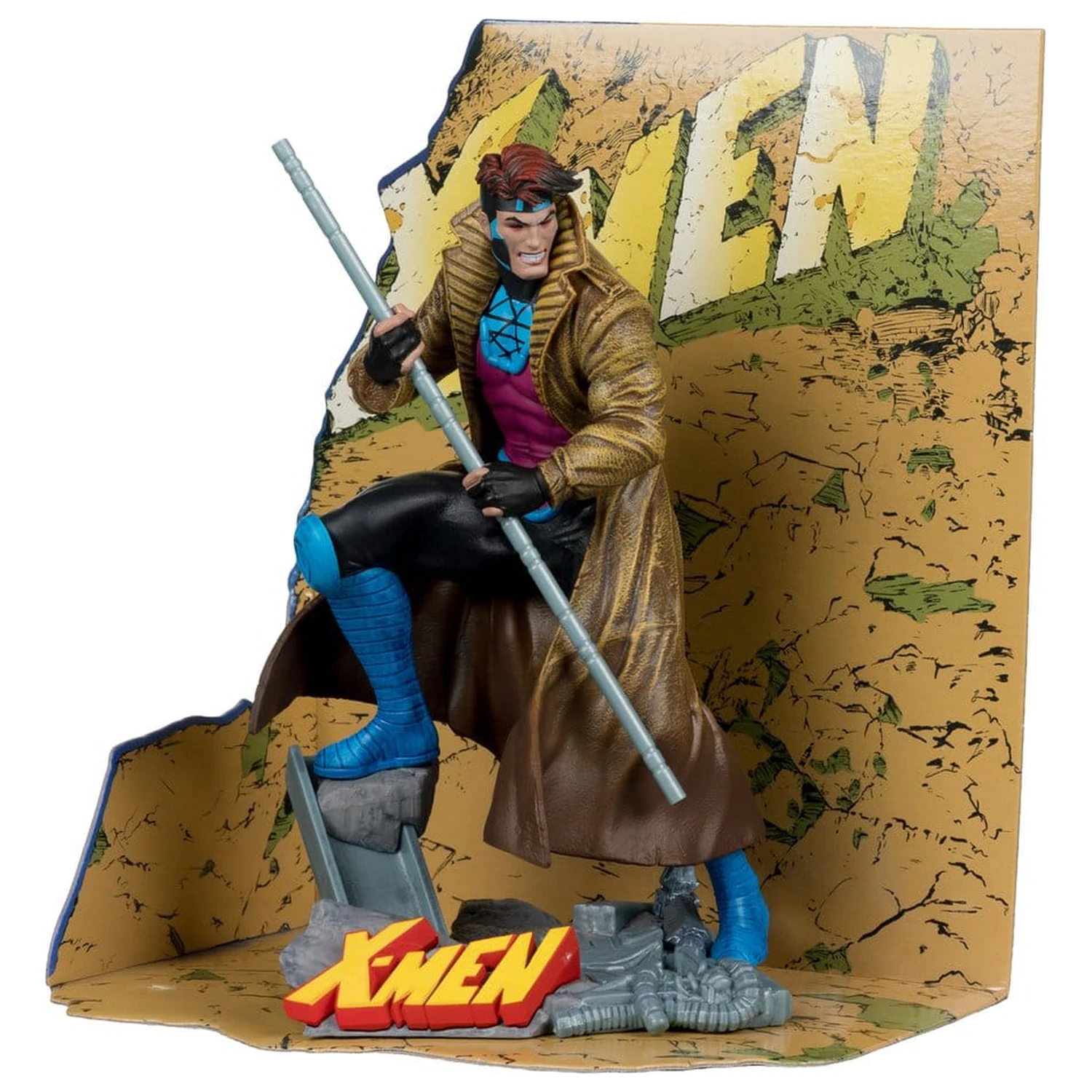Marvel Collection PVC Statue 1/10 Gambit (X-Men #1) 18 Zentimeter Produktfoto