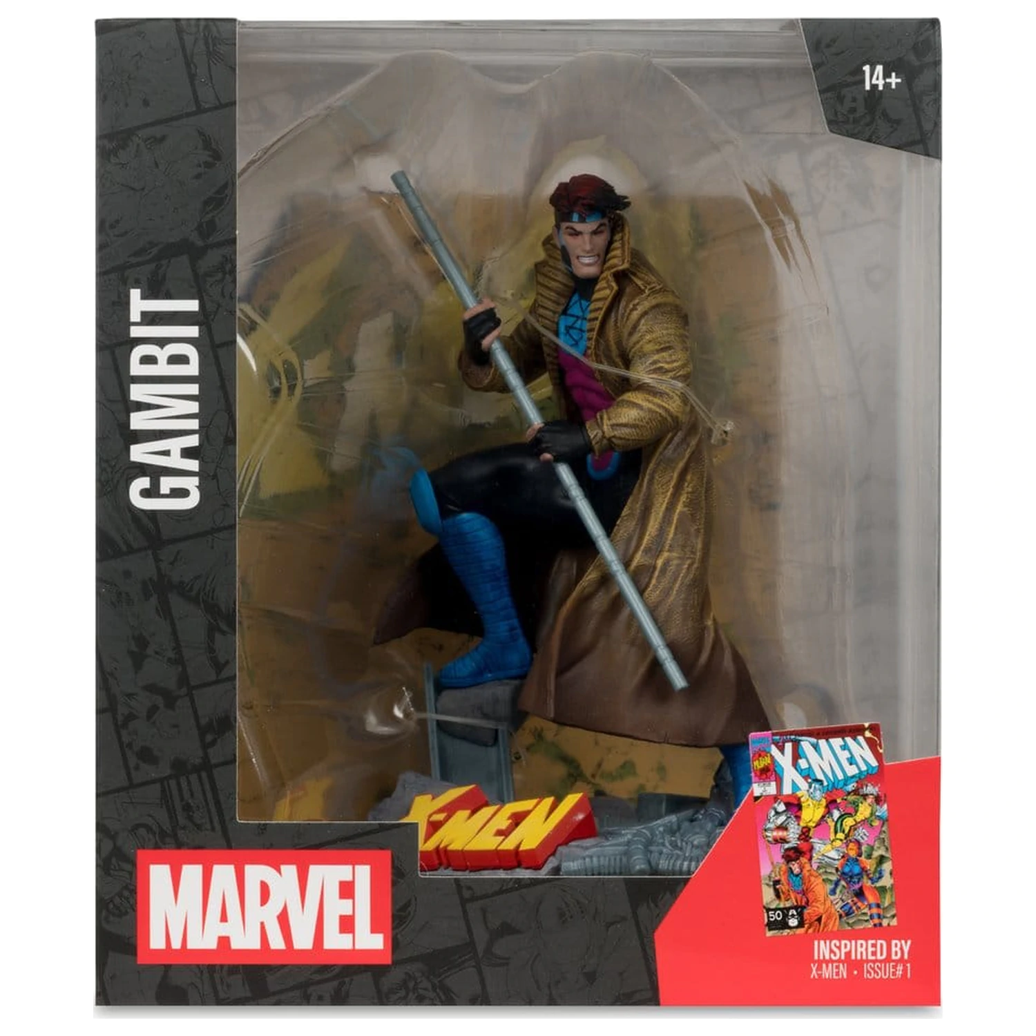 Marvel Collection PVC Statue 1/10 Gambit (X-Men #1) 18 Zentimeter Produktfoto