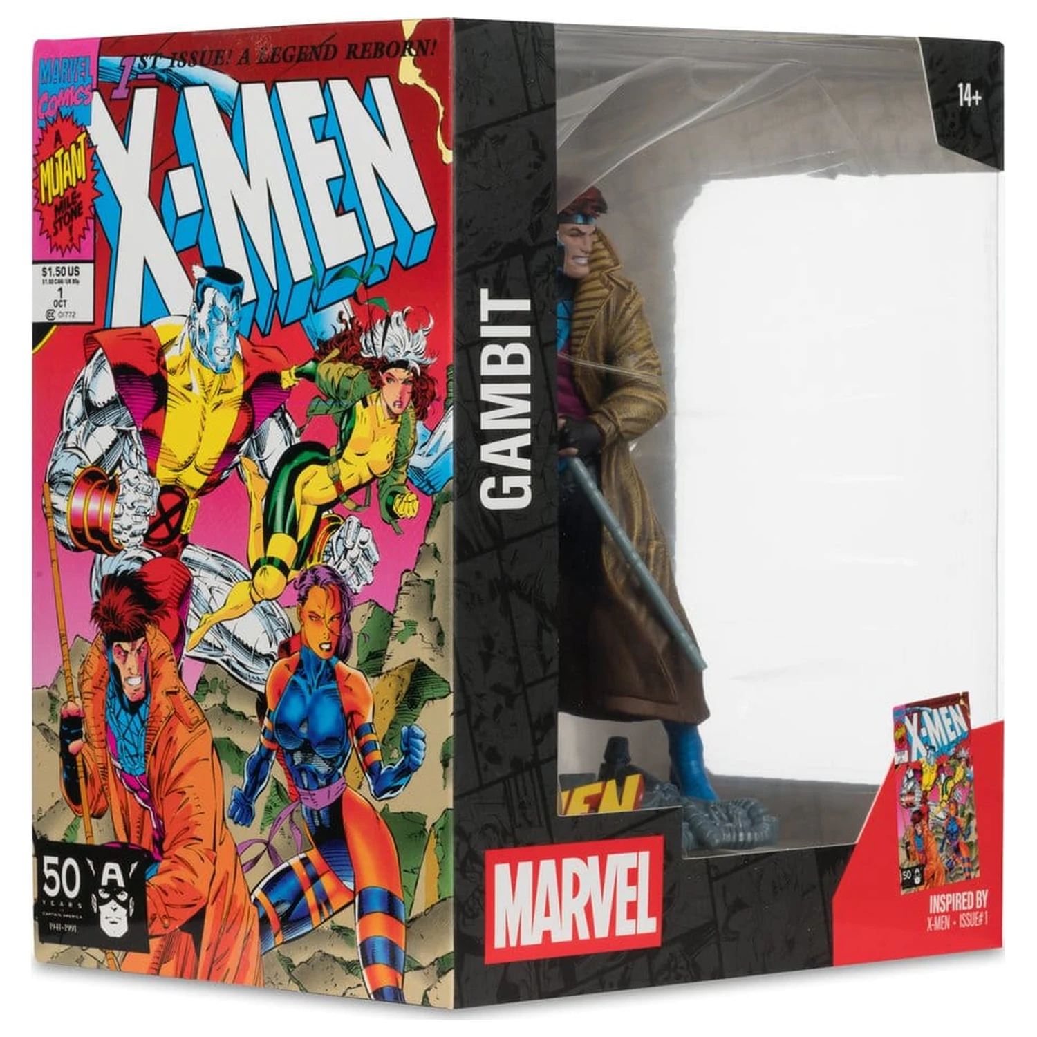 Marvel Collection PVC Statue 1/10 Gambit (X-Men #1) 18 Zentimeter Produktfoto