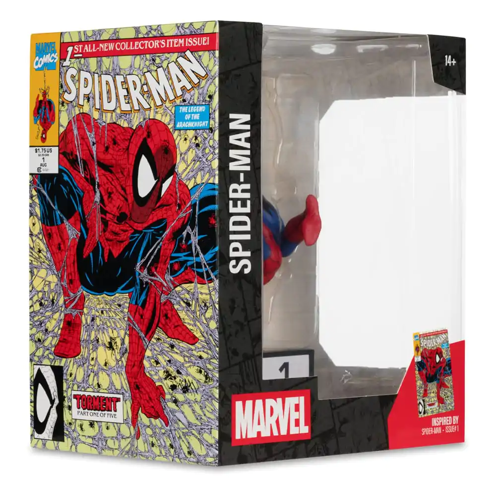 Marvel Collection PVC Statue 1/10 Spider-Man #1 (Corner Box) 19 cm Produktfoto