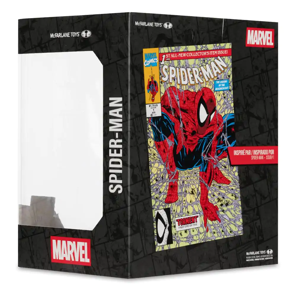 Marvel Collection PVC Statue 1/10 Spider-Man #1 (Corner Box) 19 cm Produktfoto