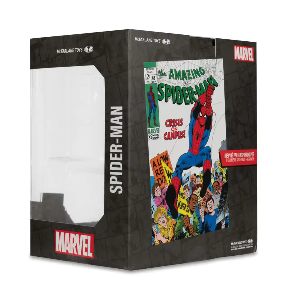 Marvel Collection PVC-Statue 1/10 Spider-Man (The Amazing Spider-Man #68) (Gold Label) 15 cm Produktfoto