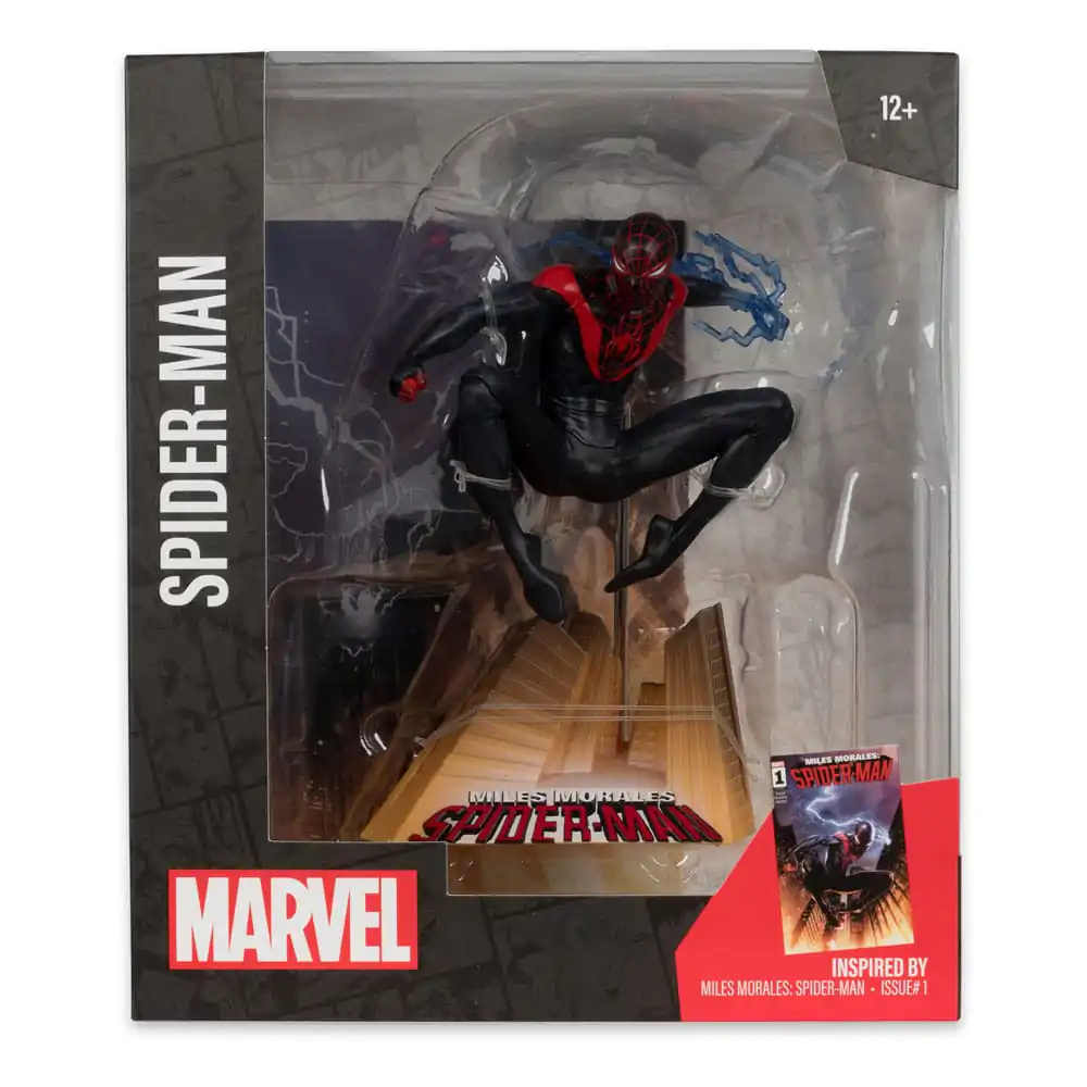 Marvel Collection PVC Statue 1/10 Spider-Man (Miles Morales: Spider-Man #1) 13 cm Produktfoto