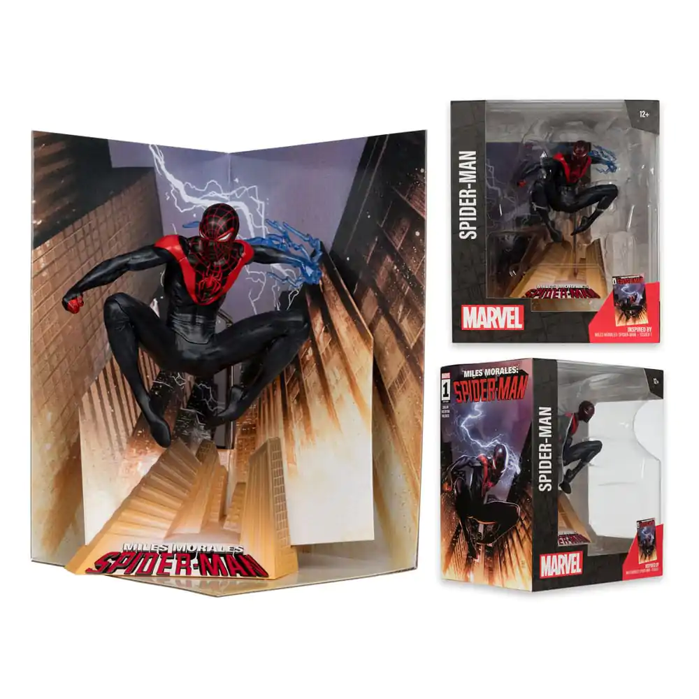 Marvel Collection PVC Statue 1/10 Spider-Man (Miles Morales: Spider-Man #1) 13 cm Produktfoto