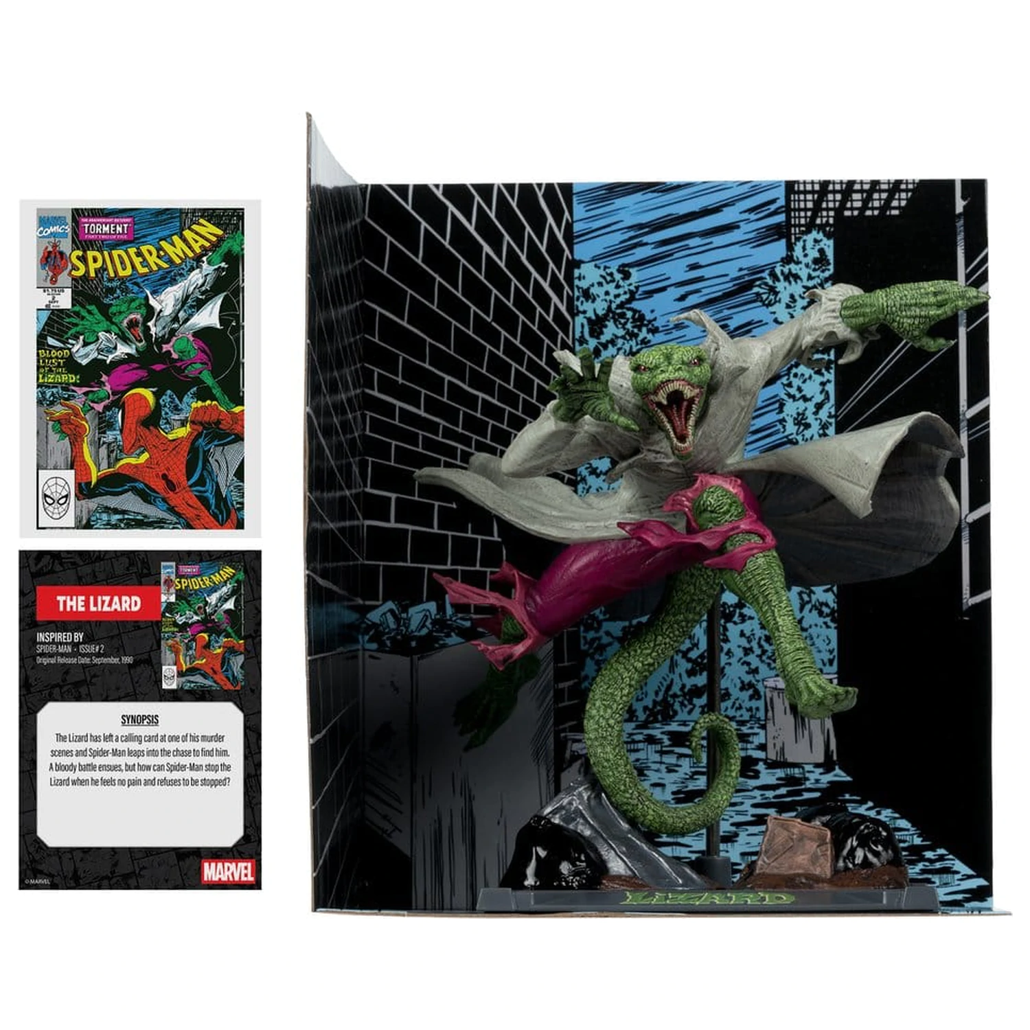 Marvel Collection PVC Statue 1/10 The Lizard (Spider-Man #2) 15 cm Produktfoto