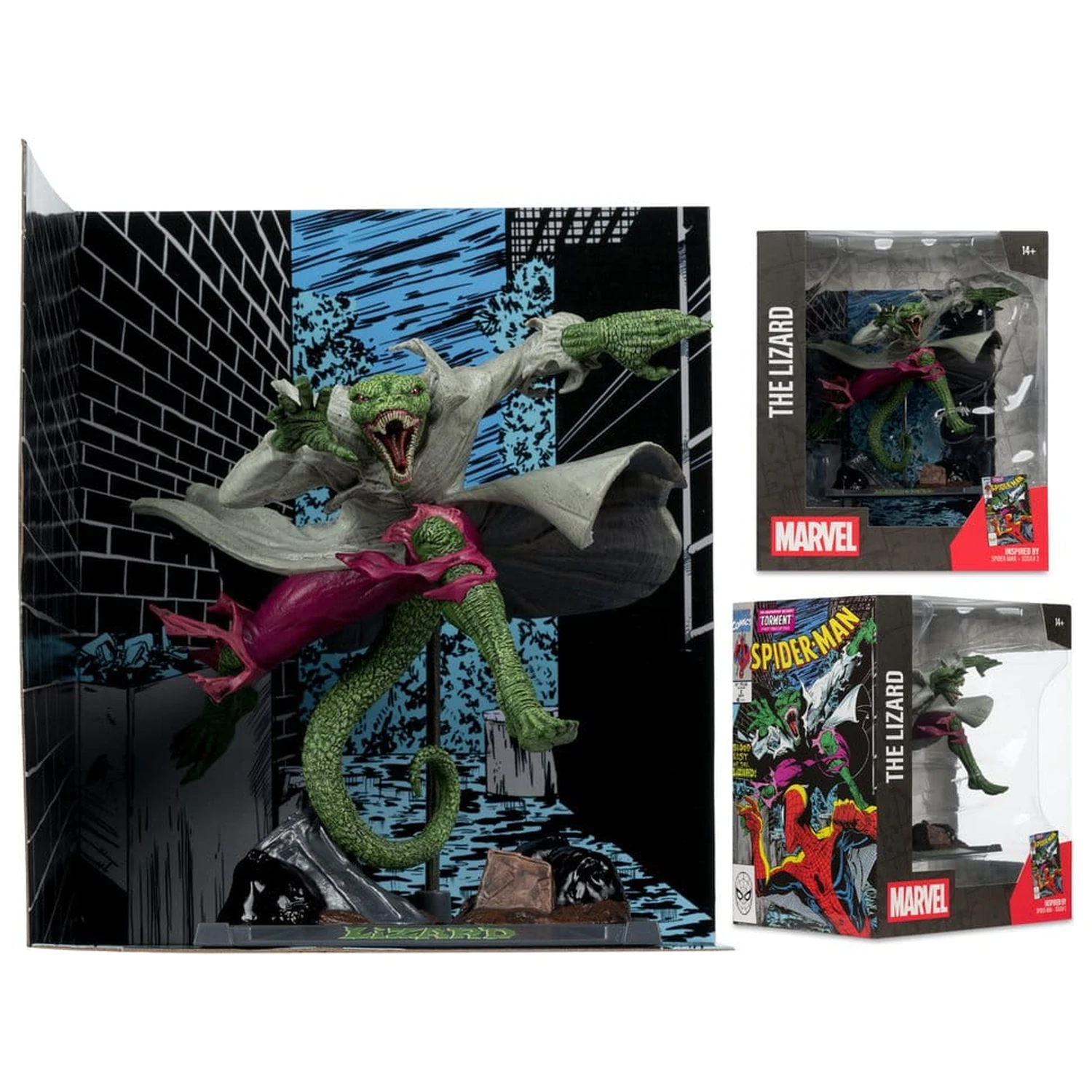 Marvel Collection PVC Statue 1/10 The Lizard (Spider-Man #2) 15 cm Produktfoto