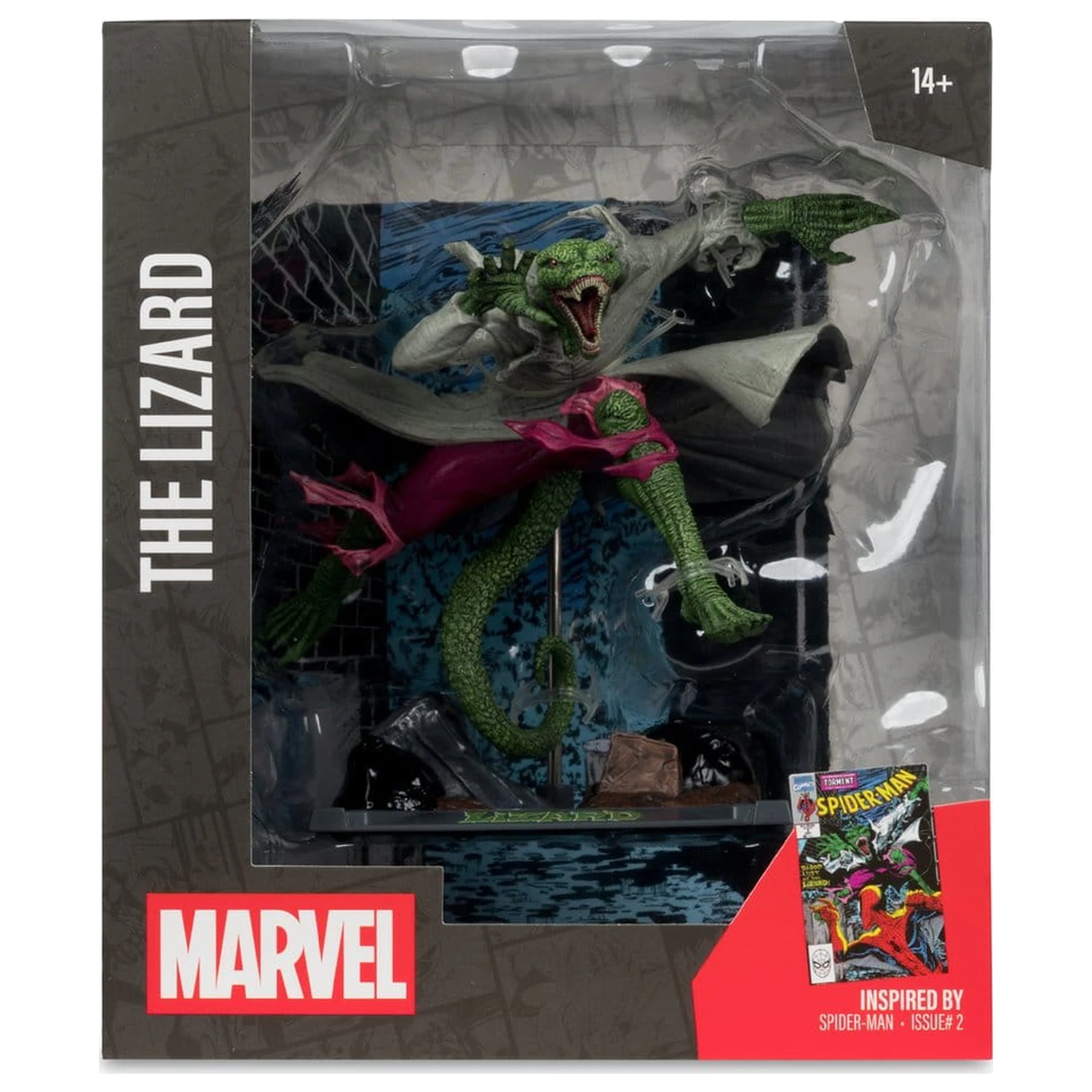 Marvel Collection PVC Statue 1/10 The Lizard (Spider-Man #2) 15 cm Produktfoto