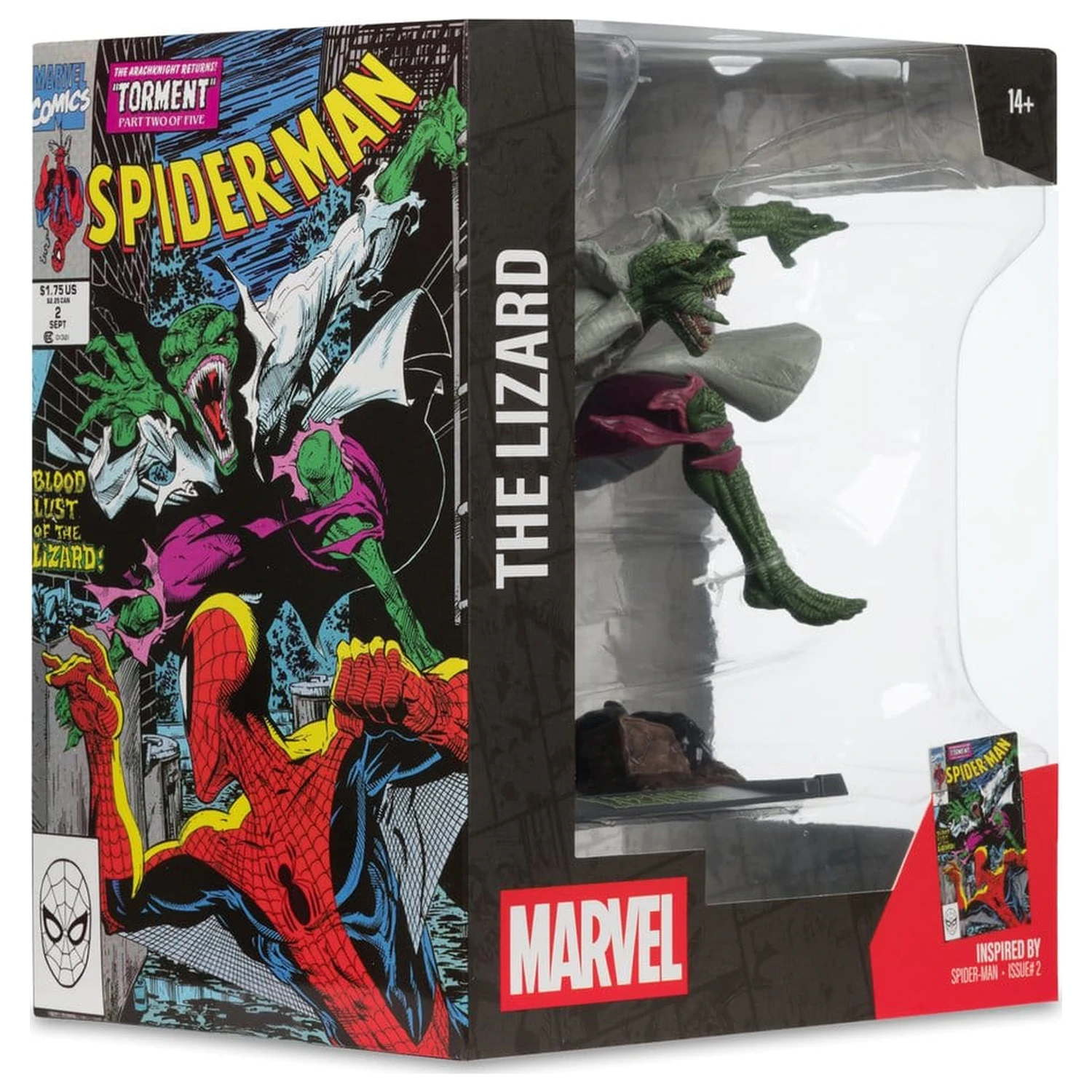 Marvel Collection PVC Statue 1/10 The Lizard (Spider-Man #2) 15 cm Produktfoto