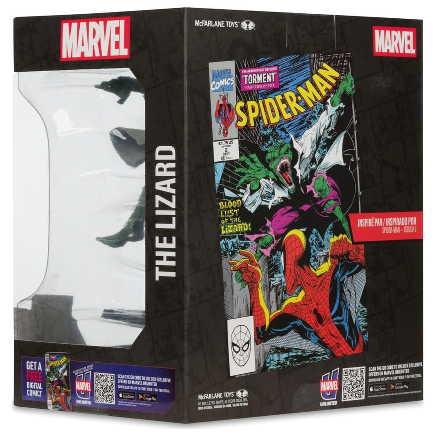 Marvel Collection PVC Statue 1/10 The Lizard (Spider-Man #2) 15 cm Produktfoto