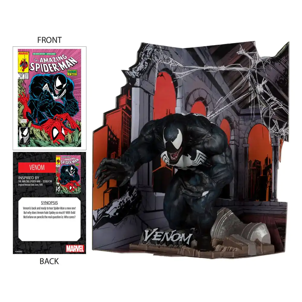 Marvel Collection PVC Statue 1/10 Venom (The Amazing Spider-Man #316) 16 cm Produktfoto