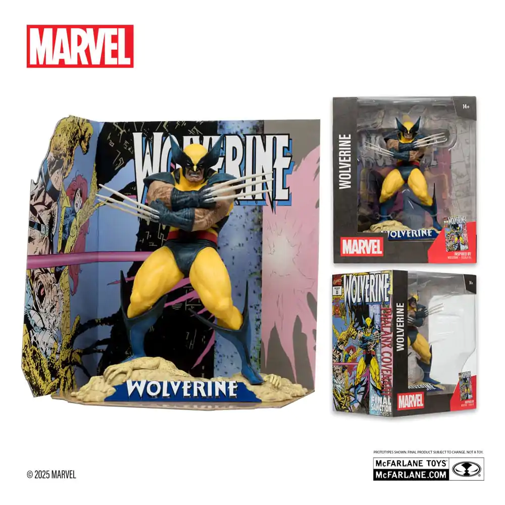 Marvel Collection PVC Statue 1/10 Wolverine (Wolverine #85) 17 Zentimeter Produktfoto