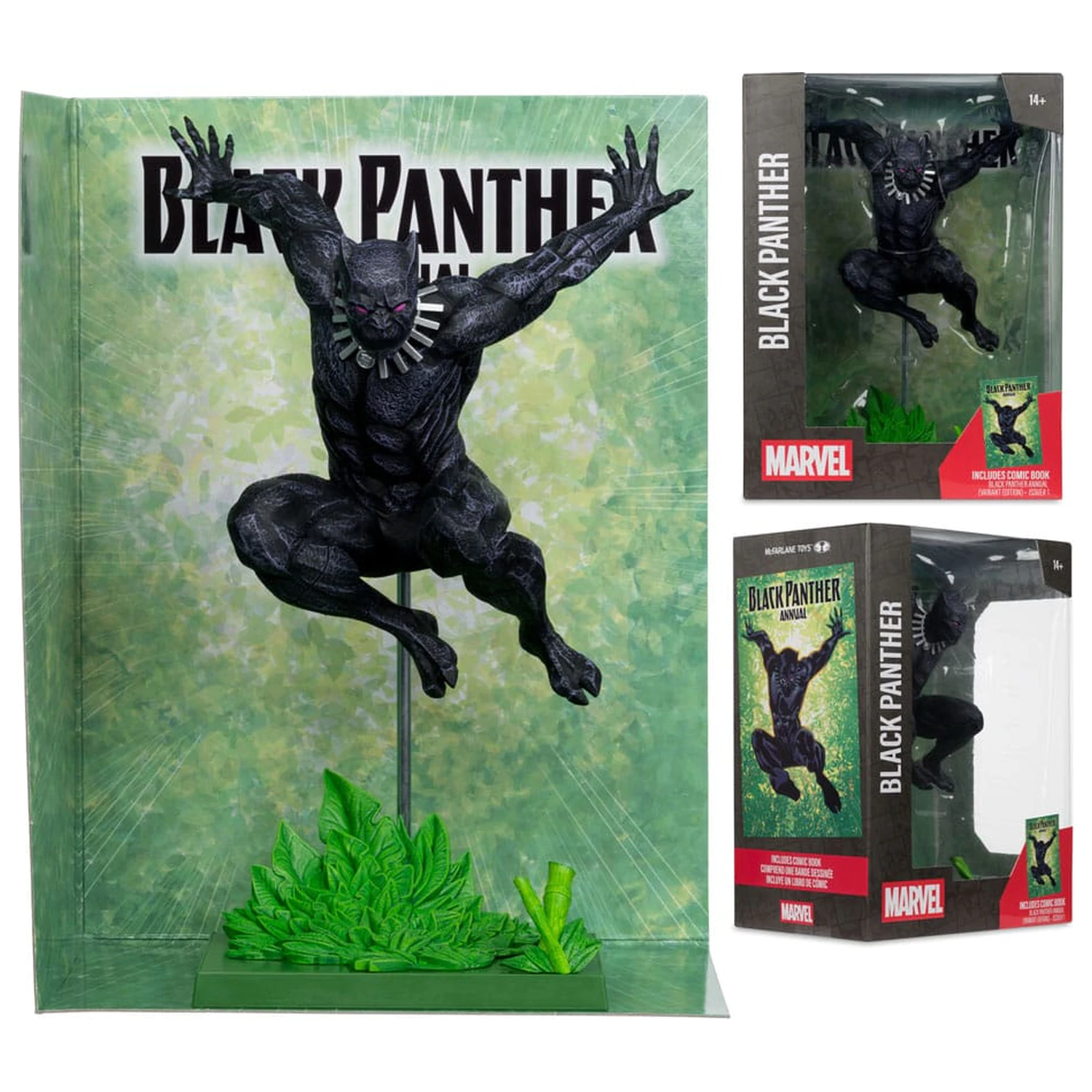 Marvel Collection PVC Statue 1/6 Black Panther (Black Panther Annual #1) (Variant) 29 cm Produktfoto