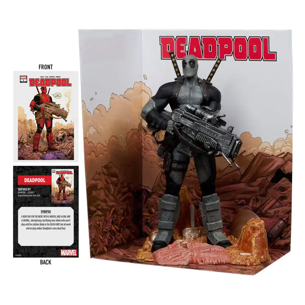 Marvel Collection PVC Statue im Maßstab 1/6 Deadpool (Deadpool #1)(Grey Suit Chase) 27 cm Produktfoto