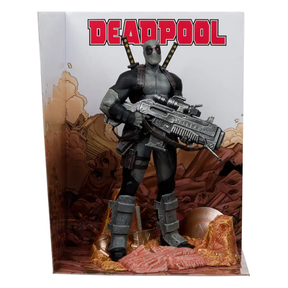 Marvel Collection PVC Statue im Maßstab 1/6 Deadpool (Deadpool #1)(Grey Suit Chase) 27 cm Produktfoto