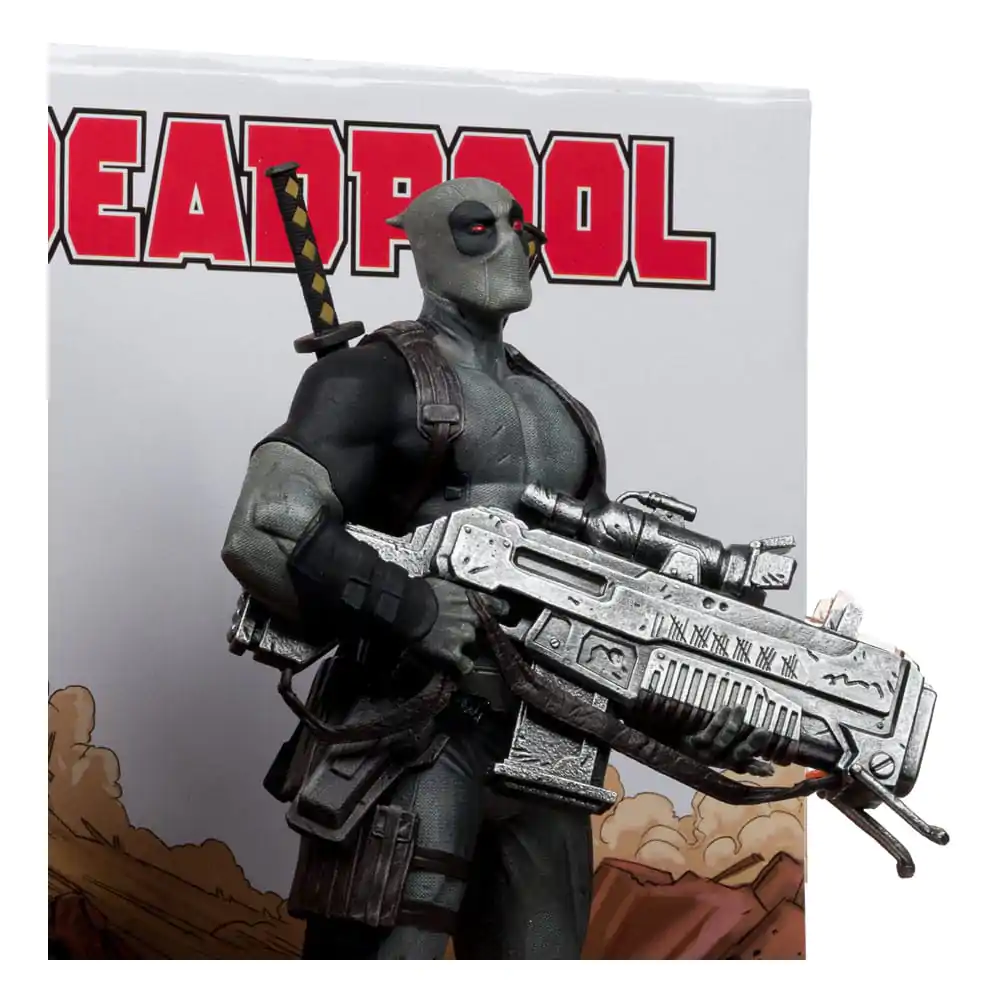 Marvel Collection PVC Statue im Maßstab 1/6 Deadpool (Deadpool #1)(Grey Suit Chase) 27 cm Produktfoto