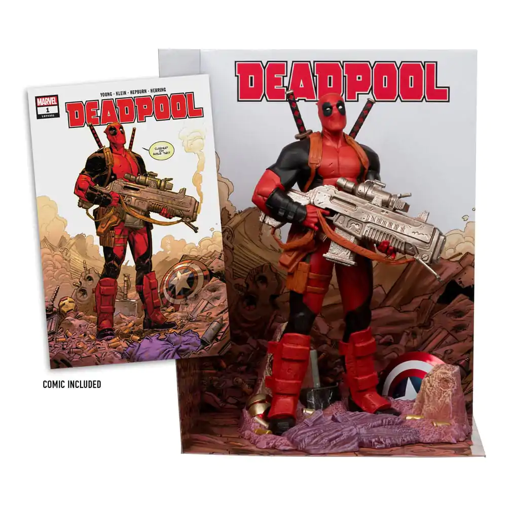 Marvel Collection PVC-Statue 1/6 Deadpool (Deadpool #1) 27 cm Produktfoto