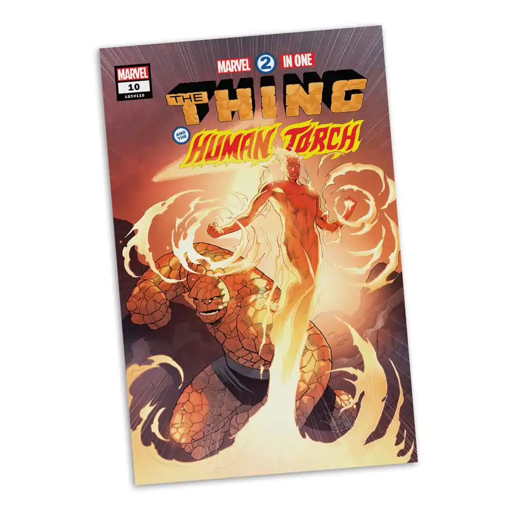 Marvel Collection PVC Figur 1/6 Human Torch (Marvel 2 in 1 #10) 29 cm Produktfoto