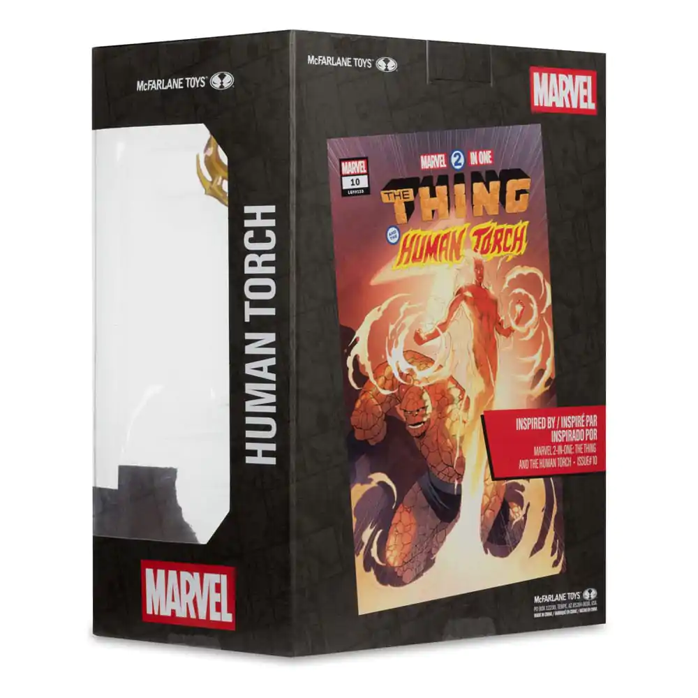 Marvel Collection PVC Figur 1/6 Human Torch (Marvel 2 in 1 #10) 29 cm Produktfoto