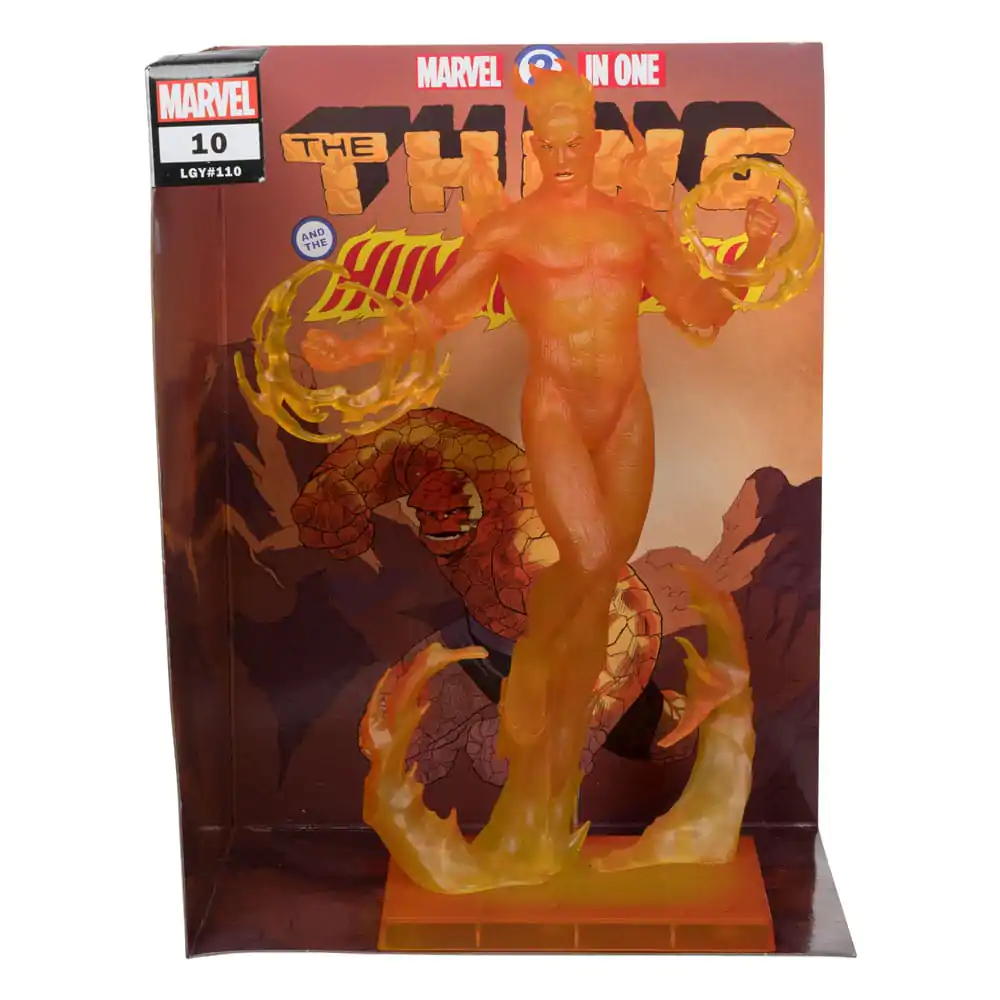Marvel Collection PVC Figur 1/6 Human Torch (Marvel 2 in 1 #10) 29 cm Produktfoto