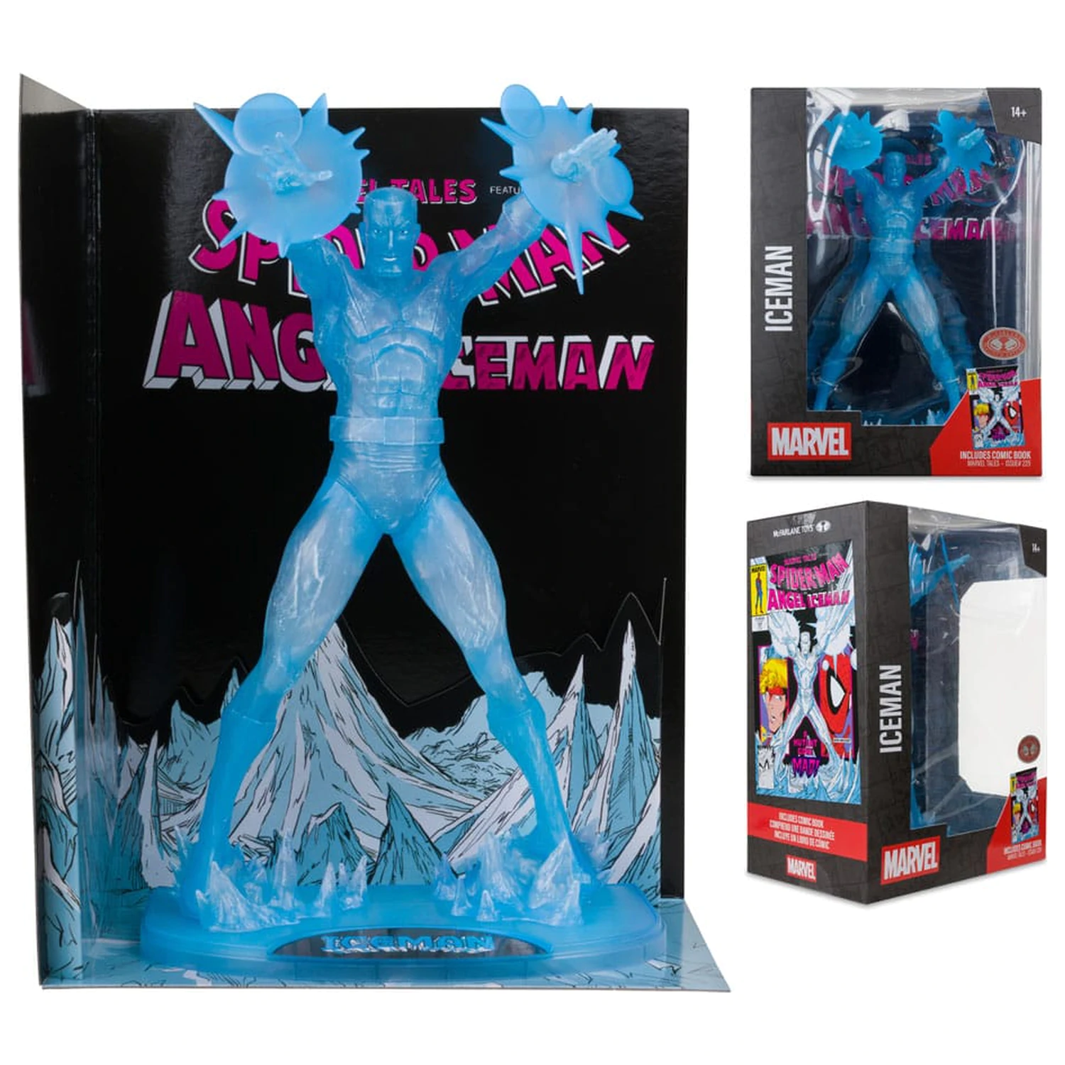 Marvel Collection PVC Statue 1/6 Iceman (Marvel Tales #229) (Red Platinum Edition) 29 cm Produktfoto