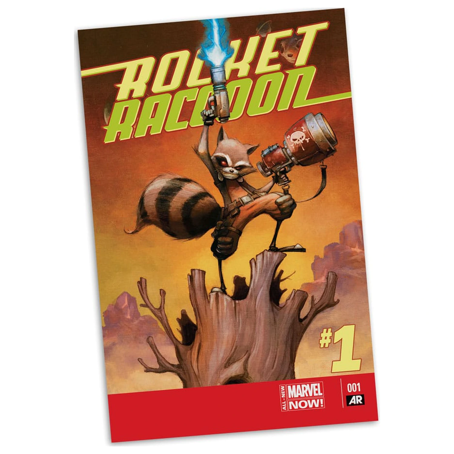 Marvel Collection PVC Statue 1/6 Rocket Raccoon (Rocket Raccoon: A Chasing Tale #1) 18 cm Produktfoto