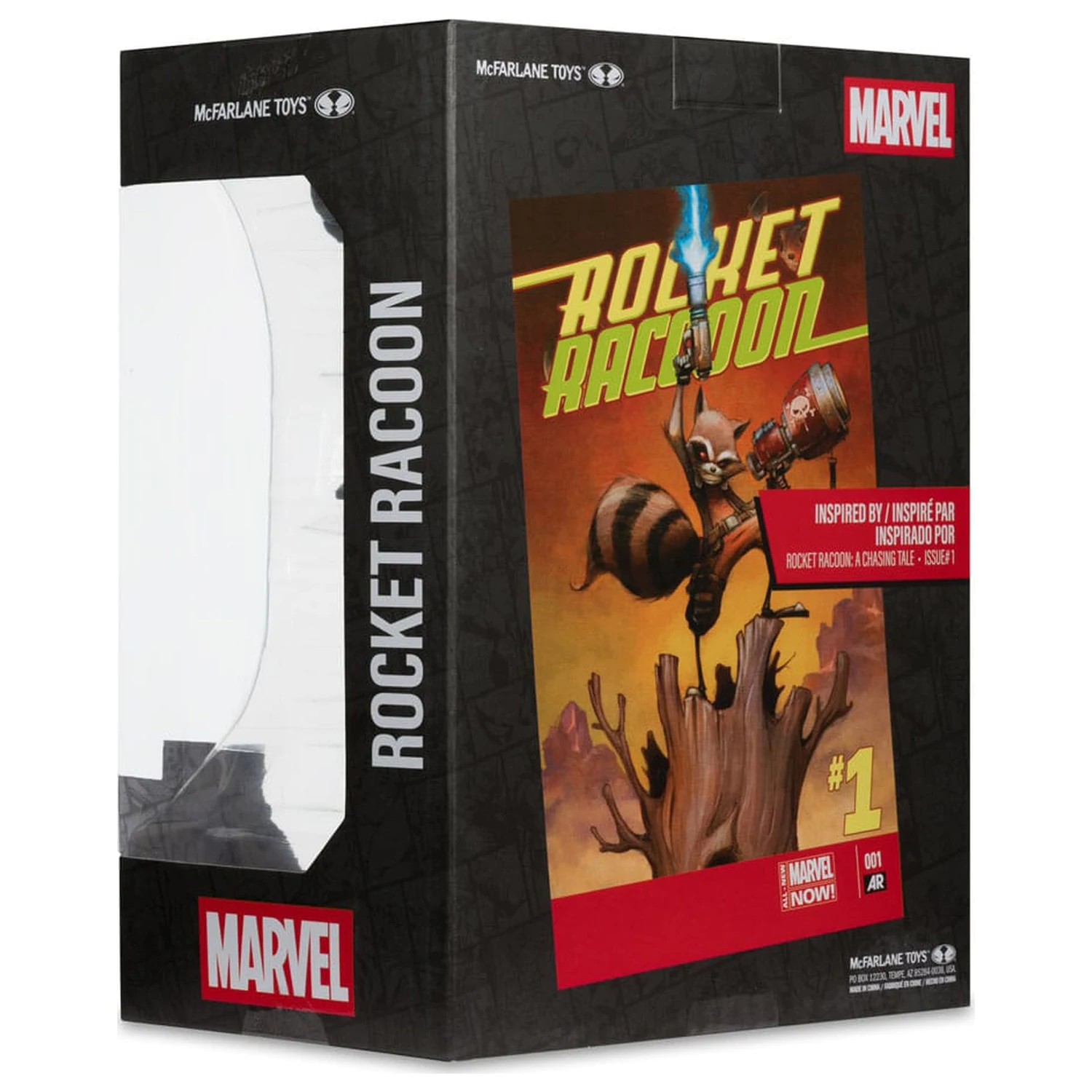 Marvel Collection PVC Statue 1/6 Rocket Raccoon (Rocket Raccoon: A Chasing Tale #1) 18 cm Produktfoto