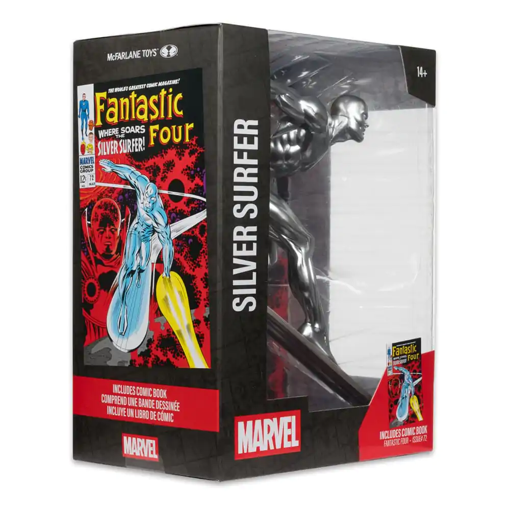 Marvel Collection PVC Statue im Maßstab 1/6 Silver Surfer (Fantastic Four #72) 25 cm Produktfoto
