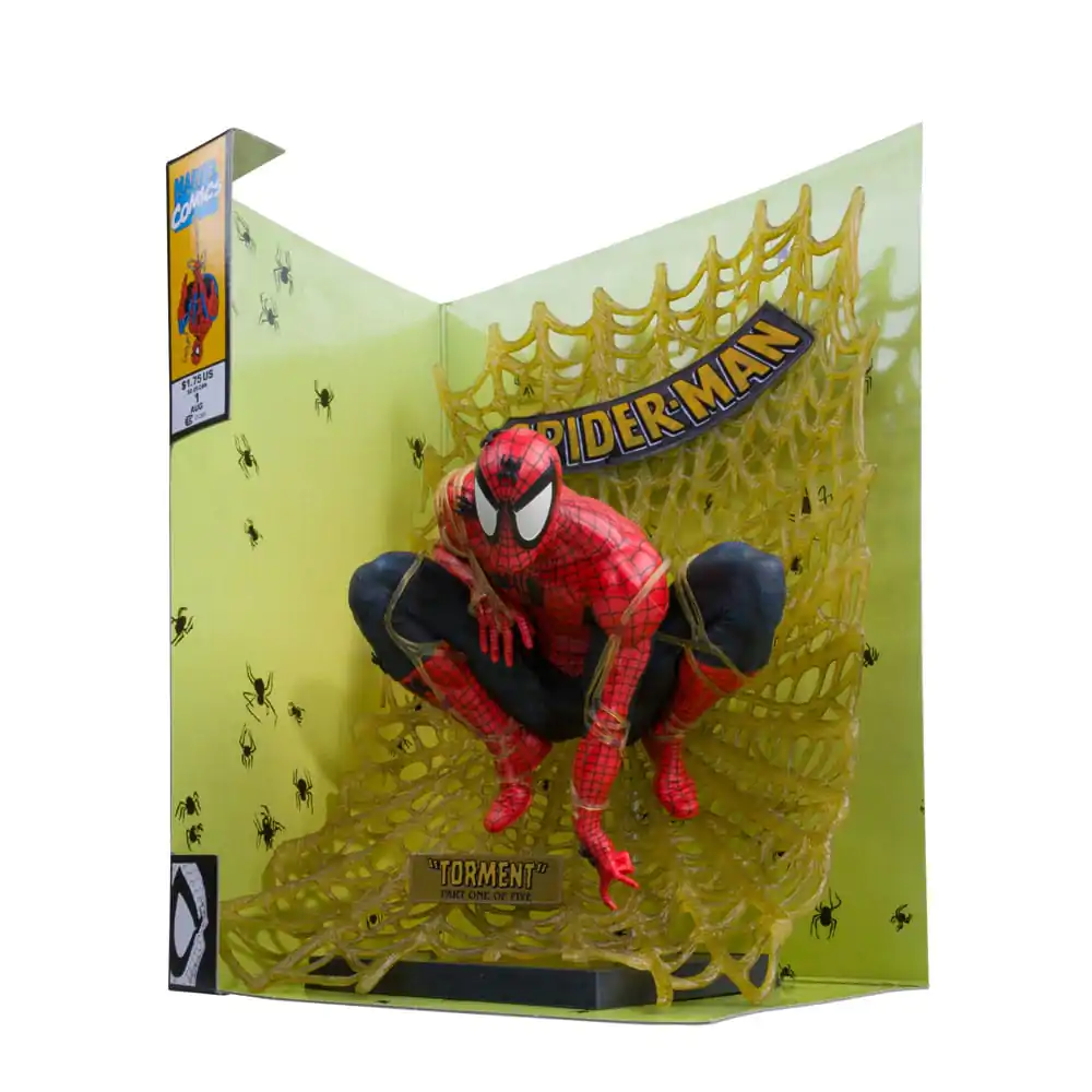 Marvel Collection PVC Statue 1/6 Spider-Man (Spider-Man # 1) (Gold Edition) (Gold Label) 15 cm Produktfoto
