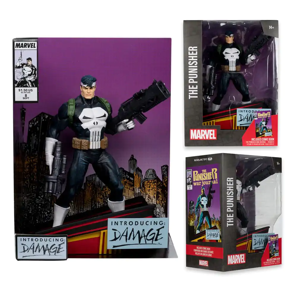 Marvel Collection PVC-Statue 1/6 The Punisher (The Punisher War Journal #8) 26 cm Produktfoto