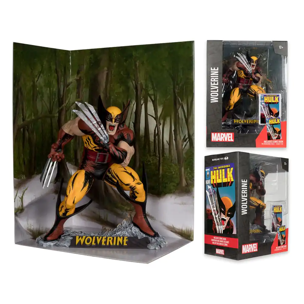 Marvel Collection PVC Statue 1/6 Wolverine (The Incredible Hulk #340) 21 cm Produktfoto