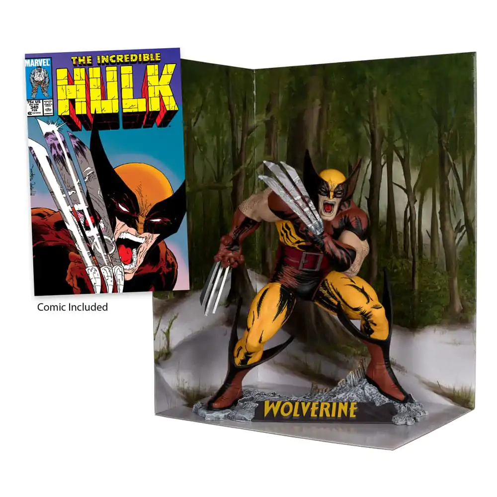 Marvel Collection PVC Statue 1/6 Wolverine (The Incredible Hulk #340) 21 cm Produktfoto